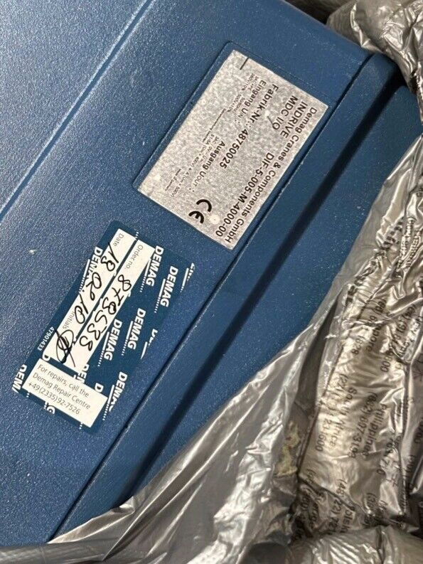 Demag  Motor ZBI 71A4 B004 INDRIVE DIF-5-005 M-4000-00 MDC I/O