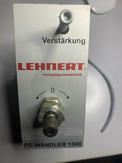 Lehnert PE-Wandler1500 PE1500 Pmin. 4,5bar Pmax. 8bar PE-Wandler 