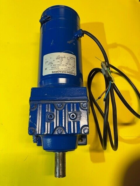 CEDS DURADRIVE DC MOTOR TYPE GP-R37-0462.2008.00