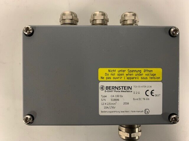 BERNSTEIN CA-150-Ex Universalgehäuse/ Alu box 125 x 57 x 80mm