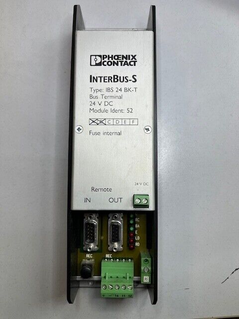 PHOENIX CONTACT Interbus S Type: IBS 24 BK-T Nr. 2780797