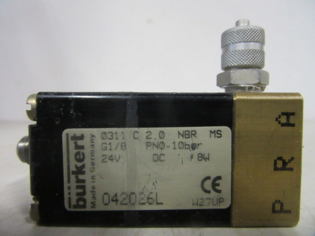 Bürkert Burkert 0311 C 2,0 NBR MS Magnetventil