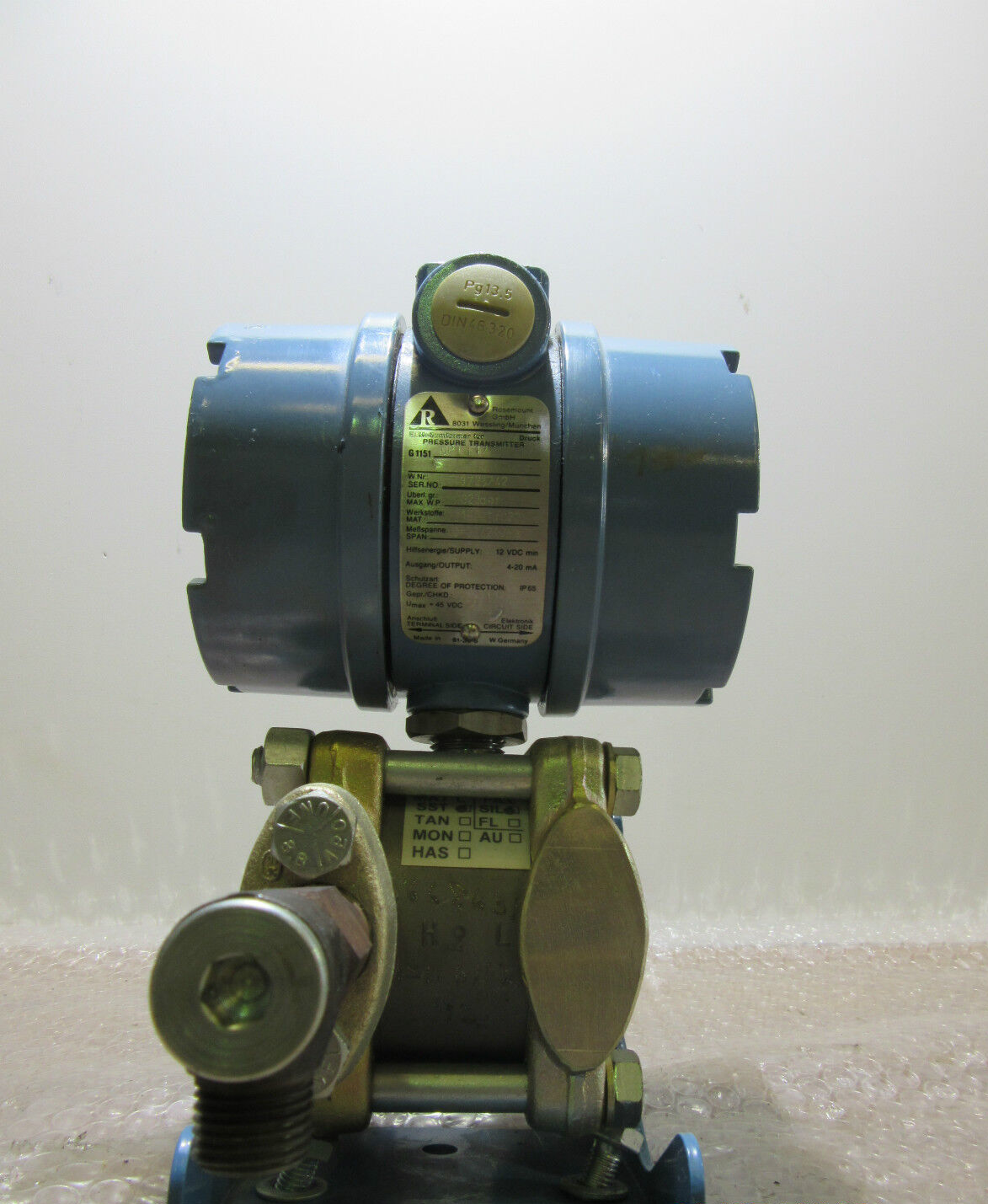 Rosemount G1151 GP9 E12 Pressure Transmitter
