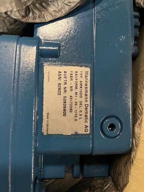 Demag  Motor ZBI 71A4 B004 INDRIVE DIF-5-005 M-4000-00 MDC I/O