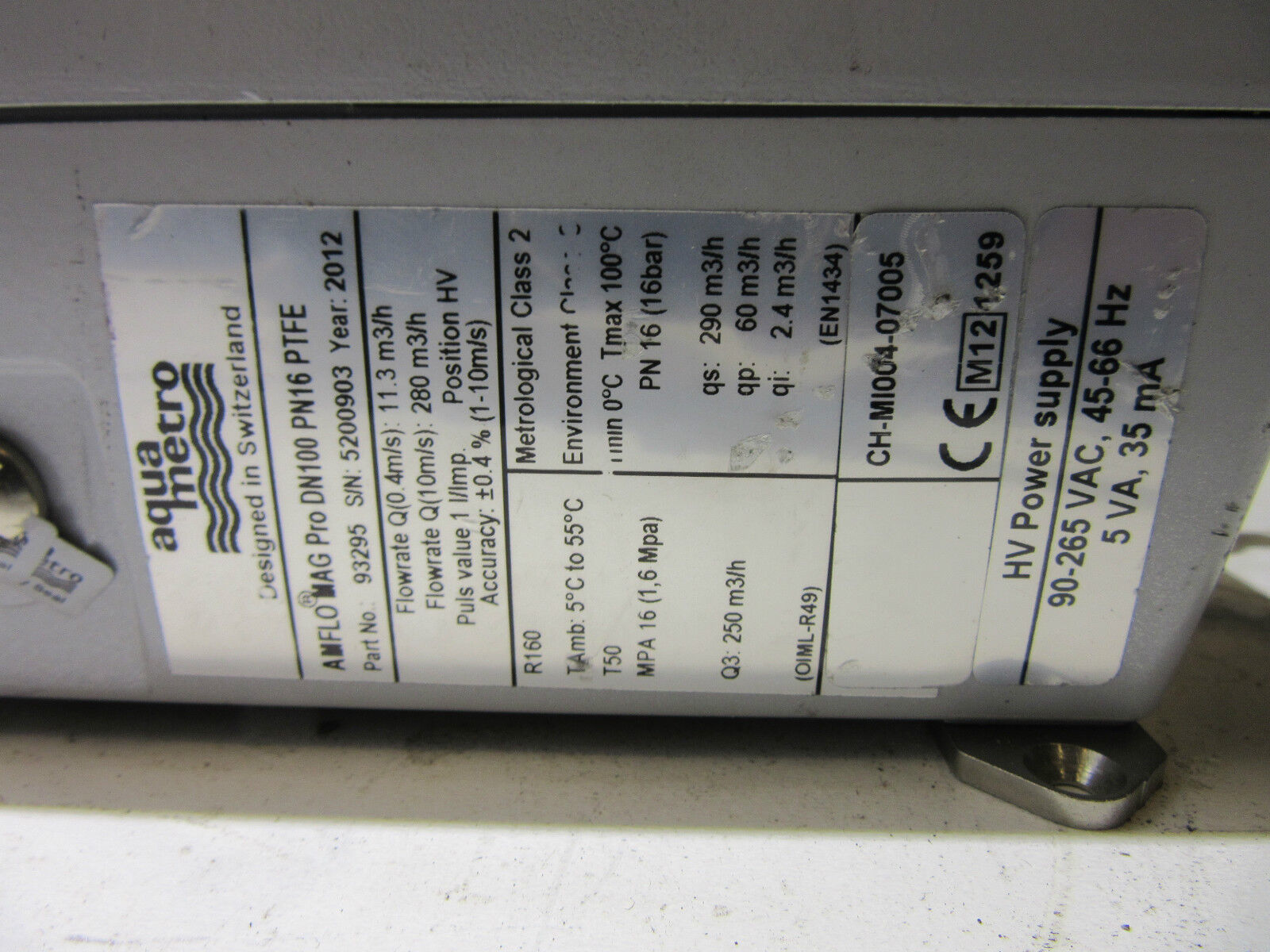 Aqua Metro AMFLO Mag Pro Flow Control Unit - unused