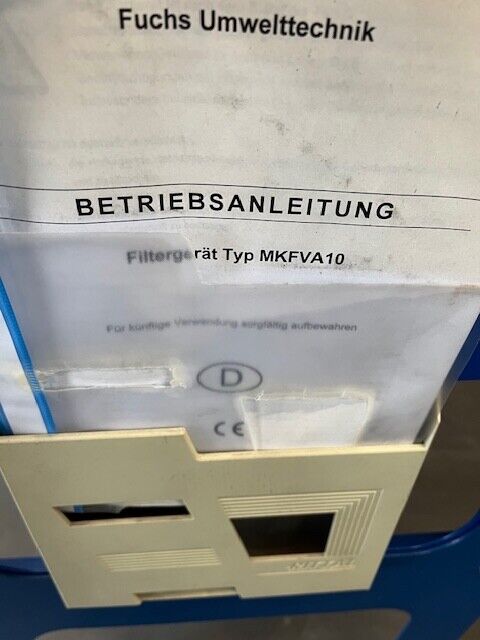 Fuchs Umwelttechnik Filtergerät Typ MKFVA10  MKF103