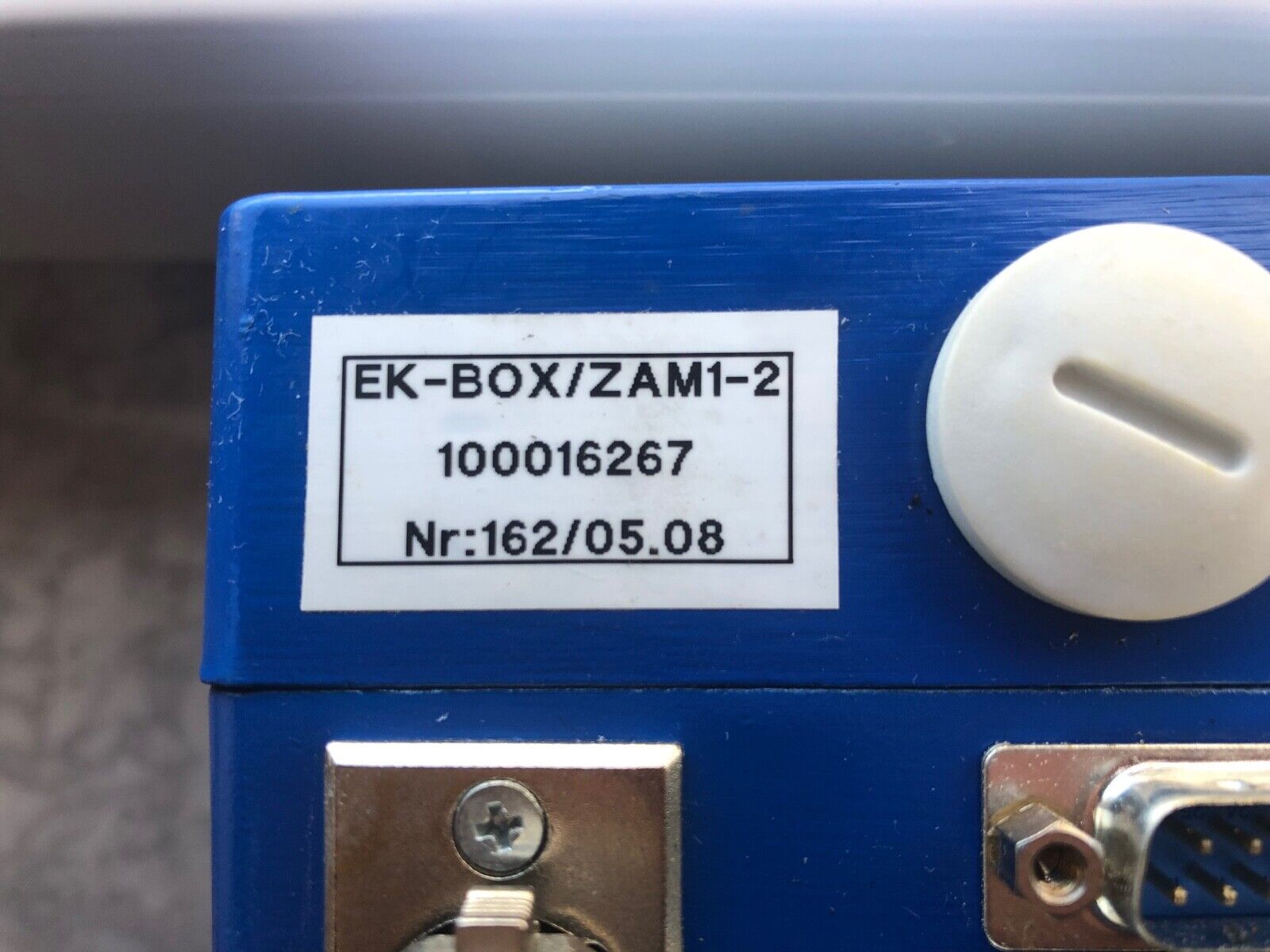 Borries Markiersysteme EK-Box ZAM1-2 mit Transformator