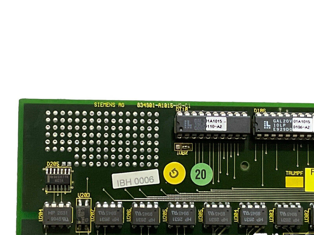 Siemens G34901-A1015-H2-C1 Erweiterungsmodul Prozeß I/O Nr. 132273