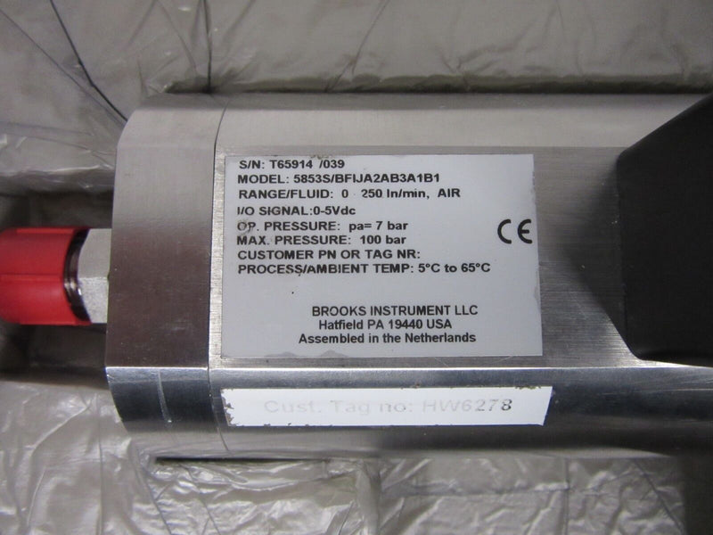 Brooks Instrument 5853S/BFIJA2AB3A1B1 Flow Controller