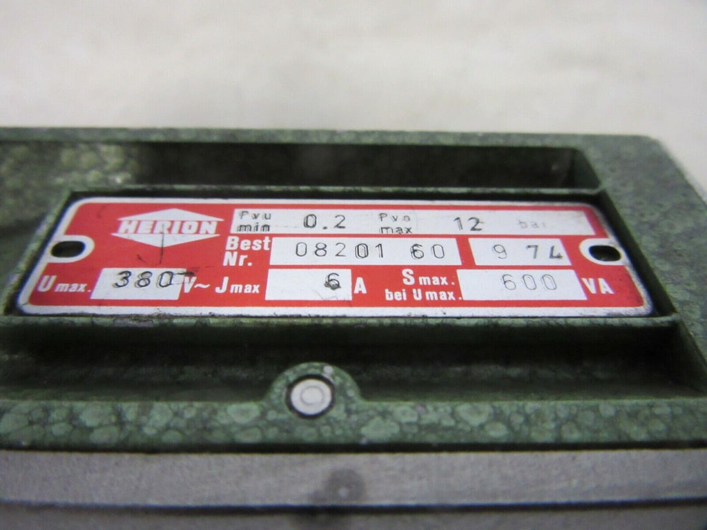 Herion 08201 60 9 74 Umax 380V