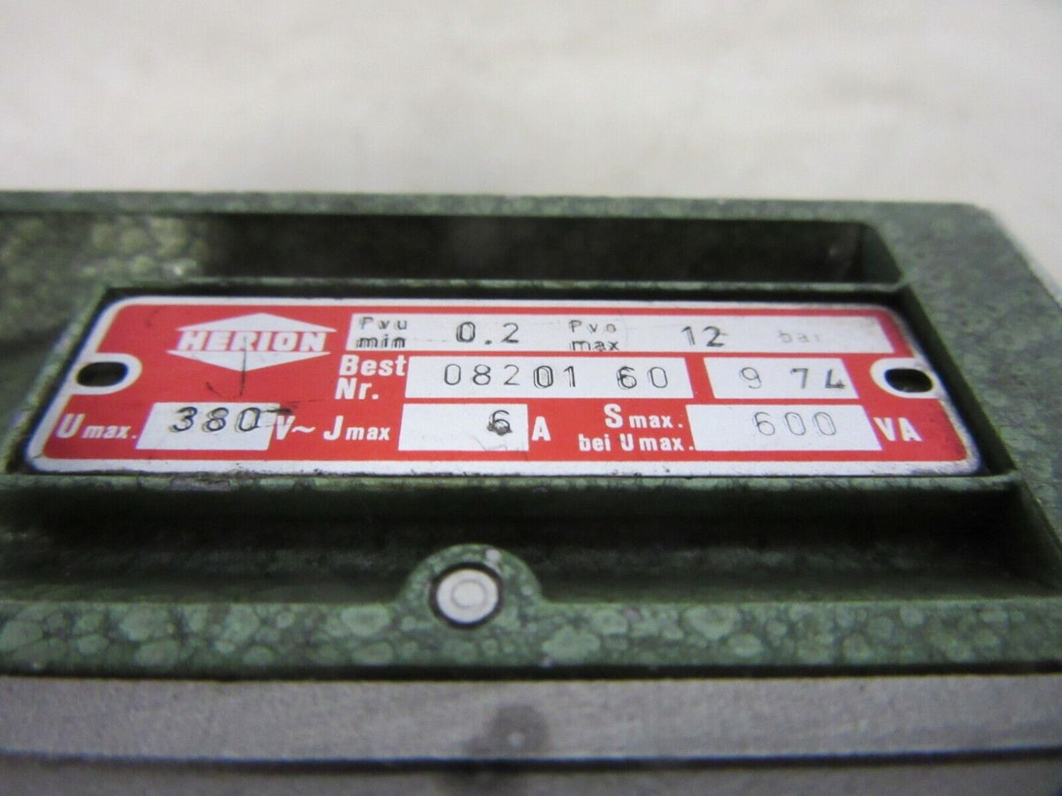Herion 08201 60 9 74 Umax 380V
