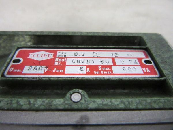 Herion 08201 60 9 74 Umax 380V