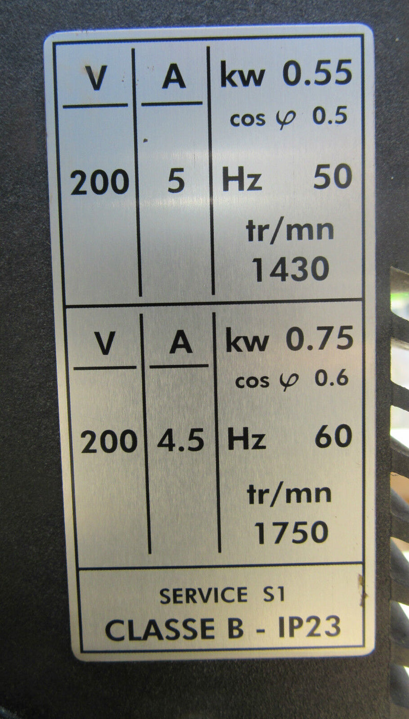 Leybold SA SV16 BR2V 955 01 65 J97 12 00185 28Kg