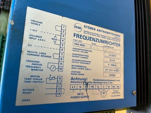 STÖBER FAS1015/1 1,5KVA