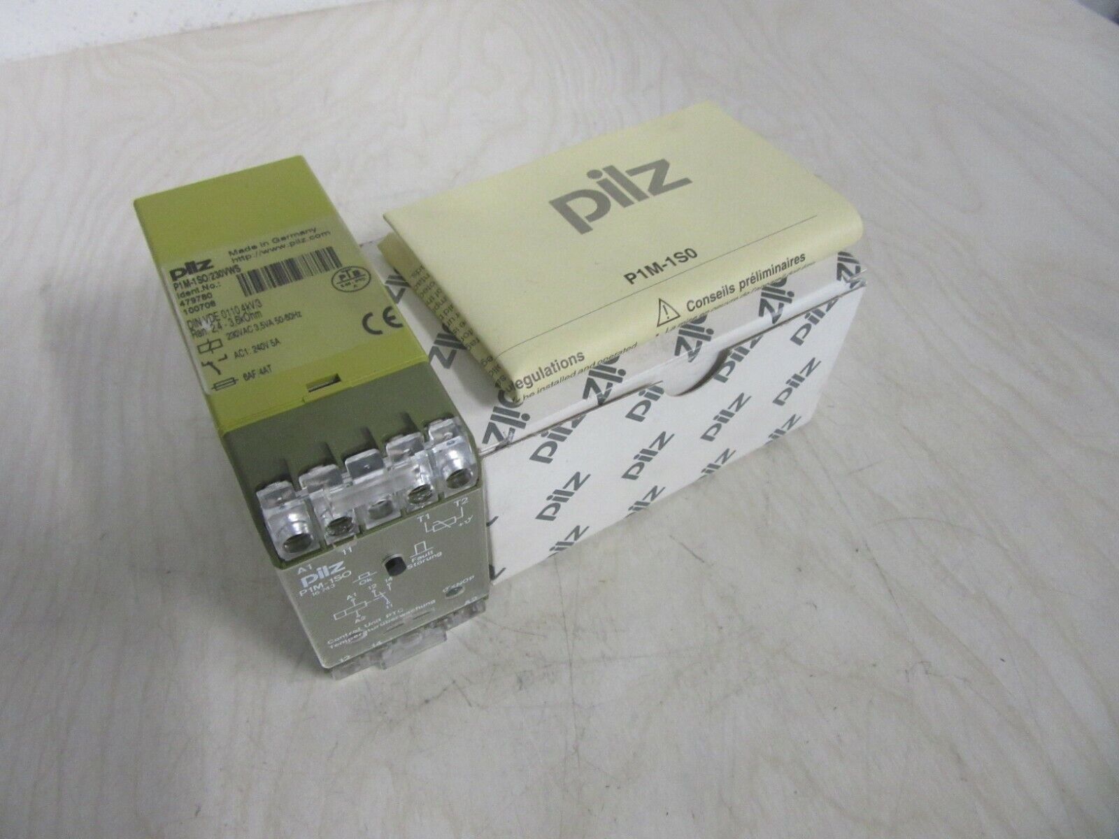 PILZ Control Unit PTC P1M-1S0/230VWS Temperaturüberwachung