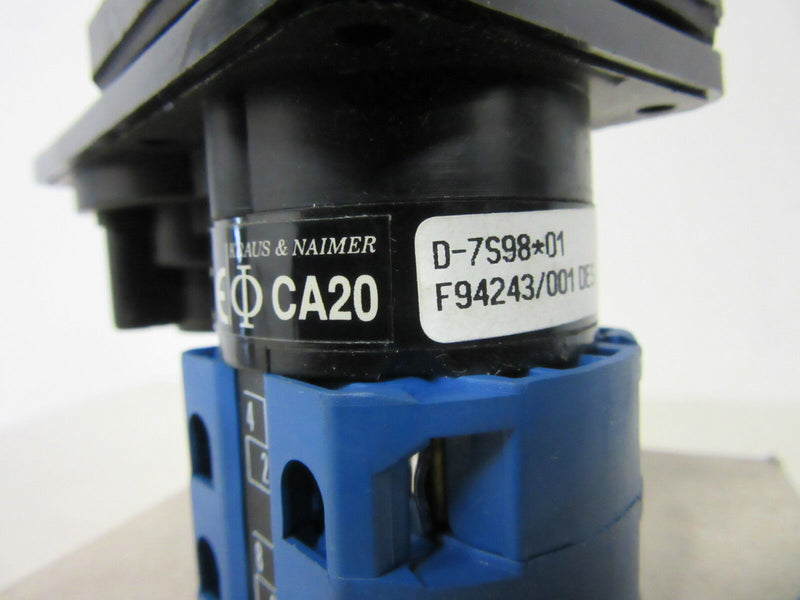 Kraus & Naimer CA20 30Amp. 600V AC -unused-