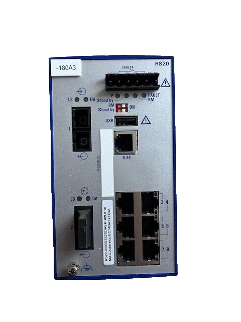 HIRSCHMANN RS20-0800S2SSDAEHH09.0.10 RAILSWITCH