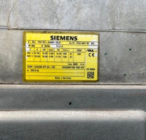 Siemens 1PH7167-2HB03-0BJ0 ENCODER H20 1024 S/R