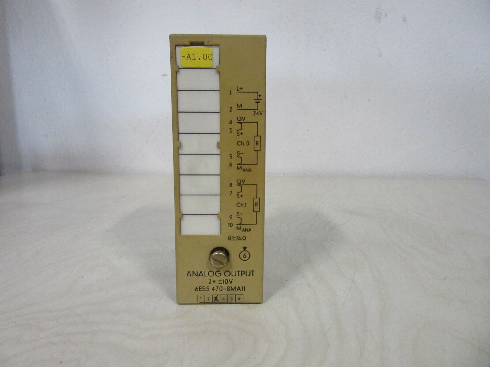 Siemens Simatic Analog Output S5 6ES5 470-8MA11