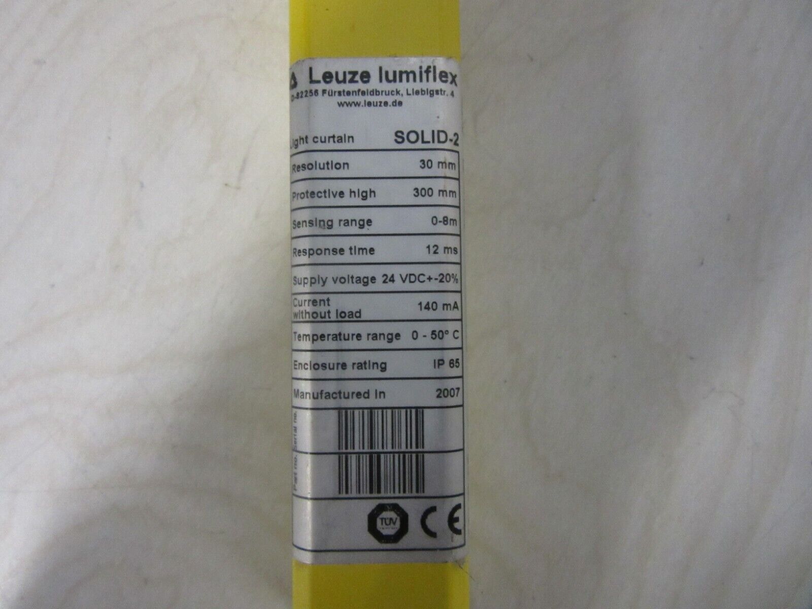 Leuze electronic SOLID-2 Receiver SD2R30-300P