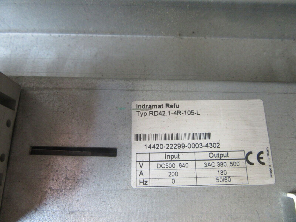 Rexroth Indramat Refu  RD42.1-4R-105-L