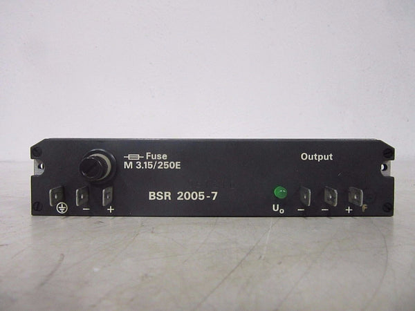 Melcher BSR 2005 DC - DC Converter BSR 2005 - 7