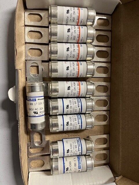 MERSEN FERRAZ SCHAWMUT FUSE DN17GB69V20 690V AC GRB 20A P220974 10St./pieces