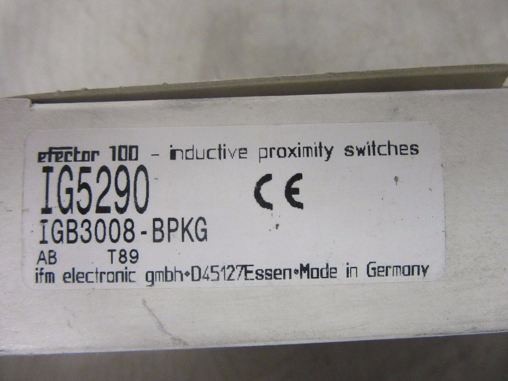 Ifm electronic IG5290 IGB3008-BPKG