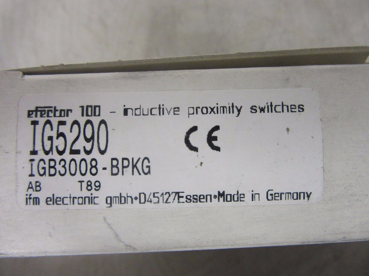Ifm electronic IG5290 IGB3008-BPKG