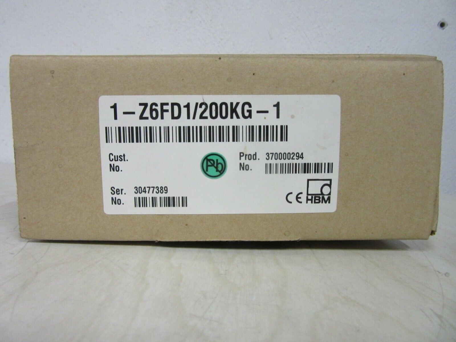 HBM WÄGEZELLE 1-Z6FD1/200KG-1 