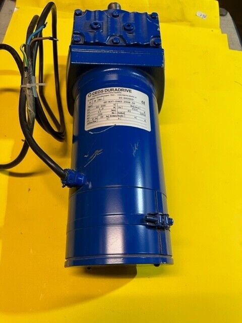 CEDS DURADRIVE DC MOTOR TYPE GP-R37-0462.2008.00