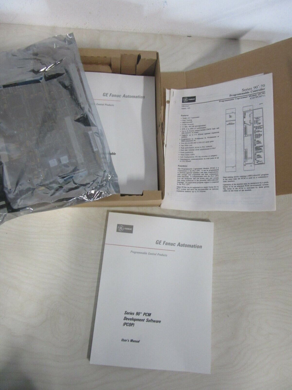 GE Fanuc PCM 711 Module IC697PCM711 Programmable Coprocessor