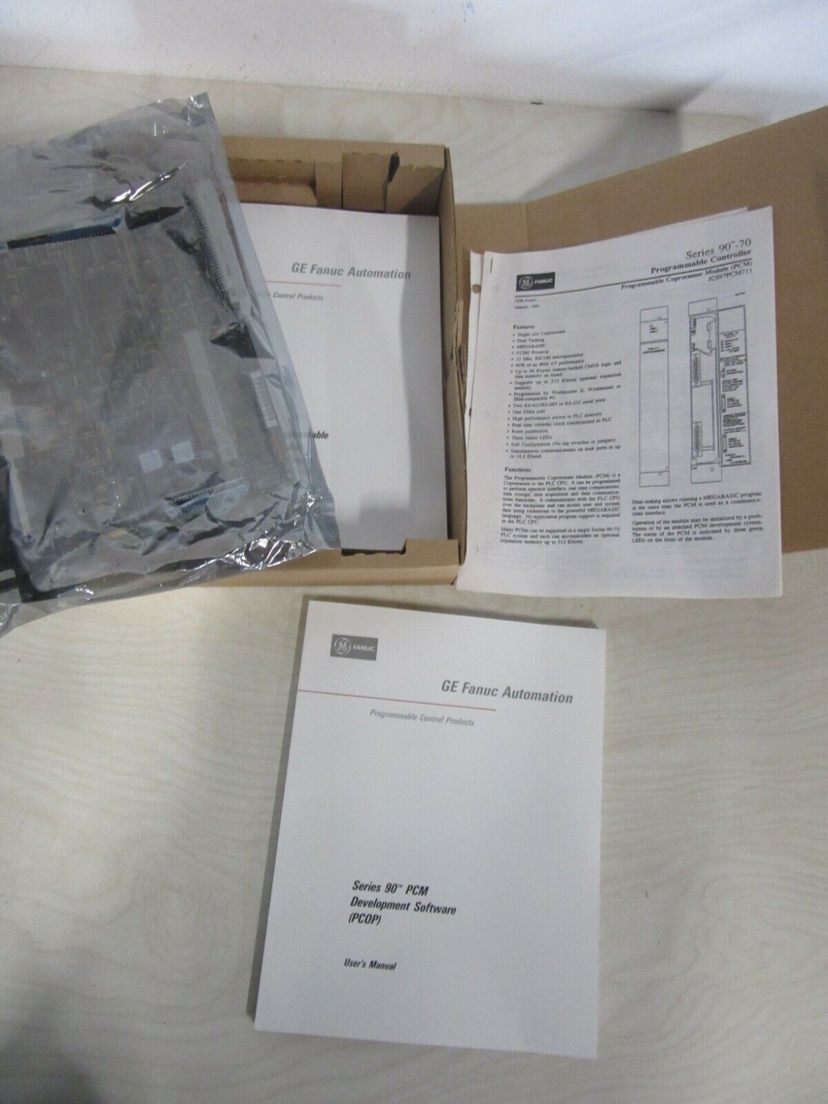 GE Fanuc PCM 711 Module IC697PCM711 Programmable Coprocessor