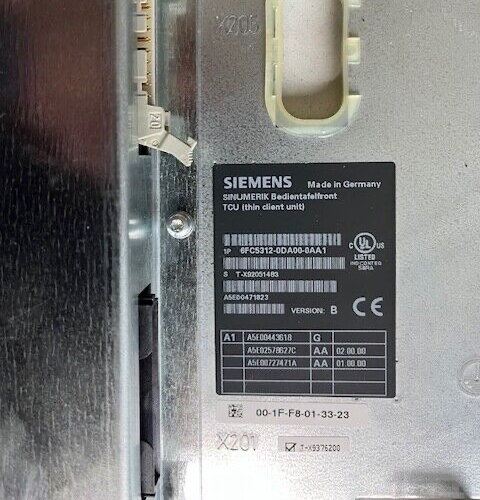 Siemens 6FC5312-0DA00-0AA1 SINUMERIK  VERSION B