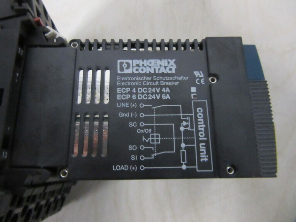 PHOENIX CONTACT Connect-LR+Elektronischer Schutzschalter ECP6DC24V6A+TMCP-SB