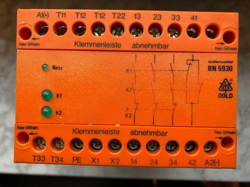 Dold safemaster BN5930 Not-Aus-Modul