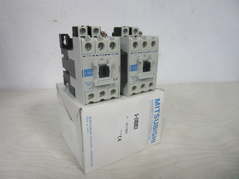 Mitsubishi  S-2XN28CX Magnetic Contactor AC100V
