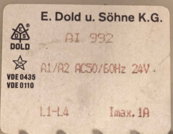 DOLD AI992 Sicherheitsrelais