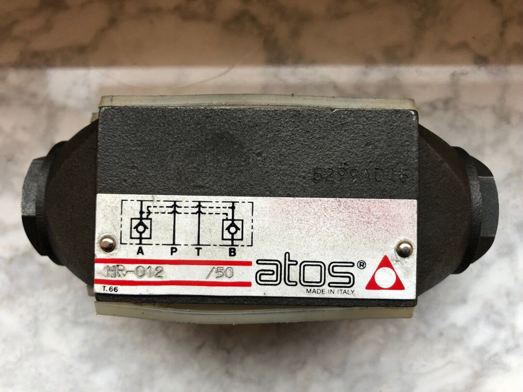 HR-012 ATOS Rückschlagventil Zwischenplatte