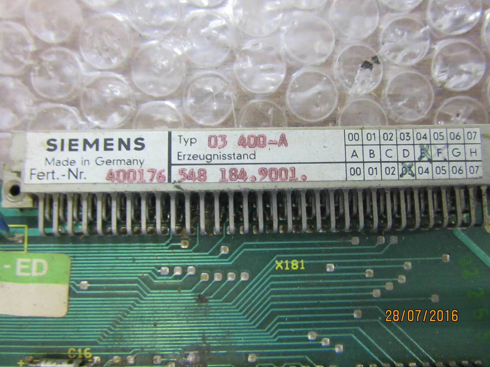 SIEMENS 6FX1118-4AA00 E-Stand: E - used - 