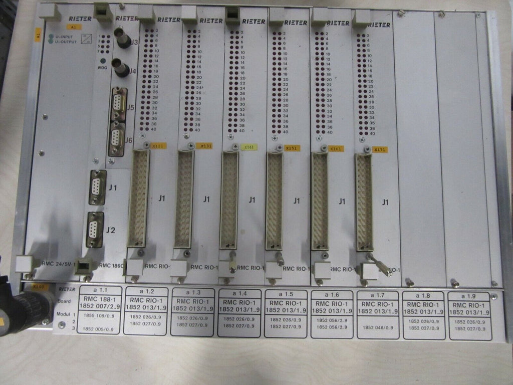 Rieter Complete PLC mit RMC 24/5V 10 RMC186C RMC RIO-1
