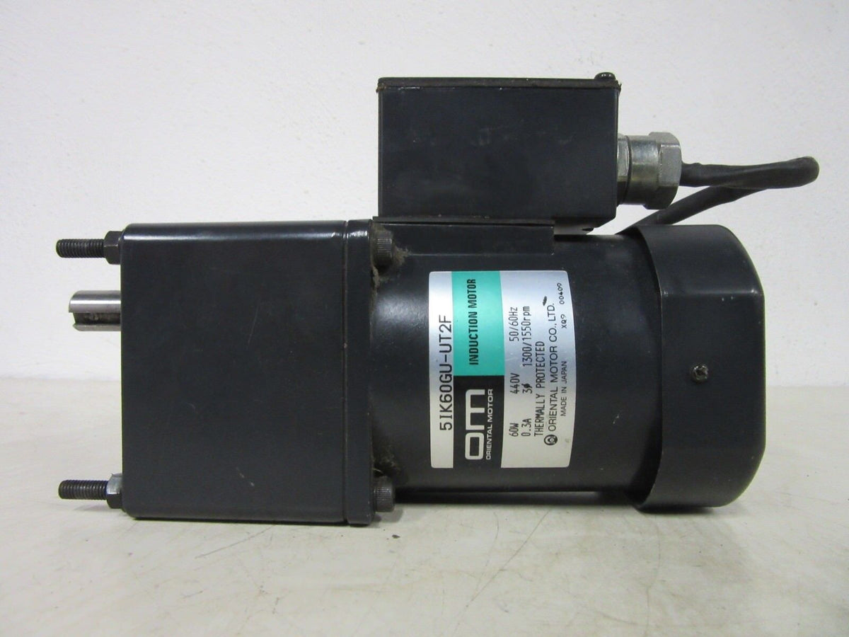 Oriental Motor 5GU9KB Gear Head 5IK60GU-UT2F Motor -unused-