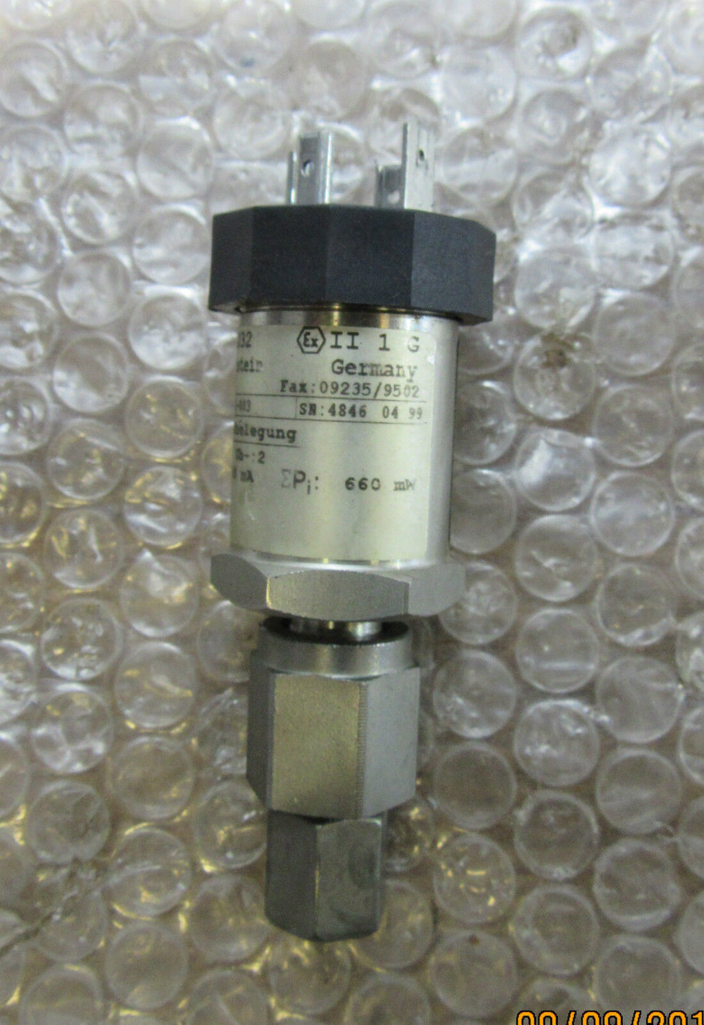 BD SENSORS TÜV 97 ATEX 1232 X