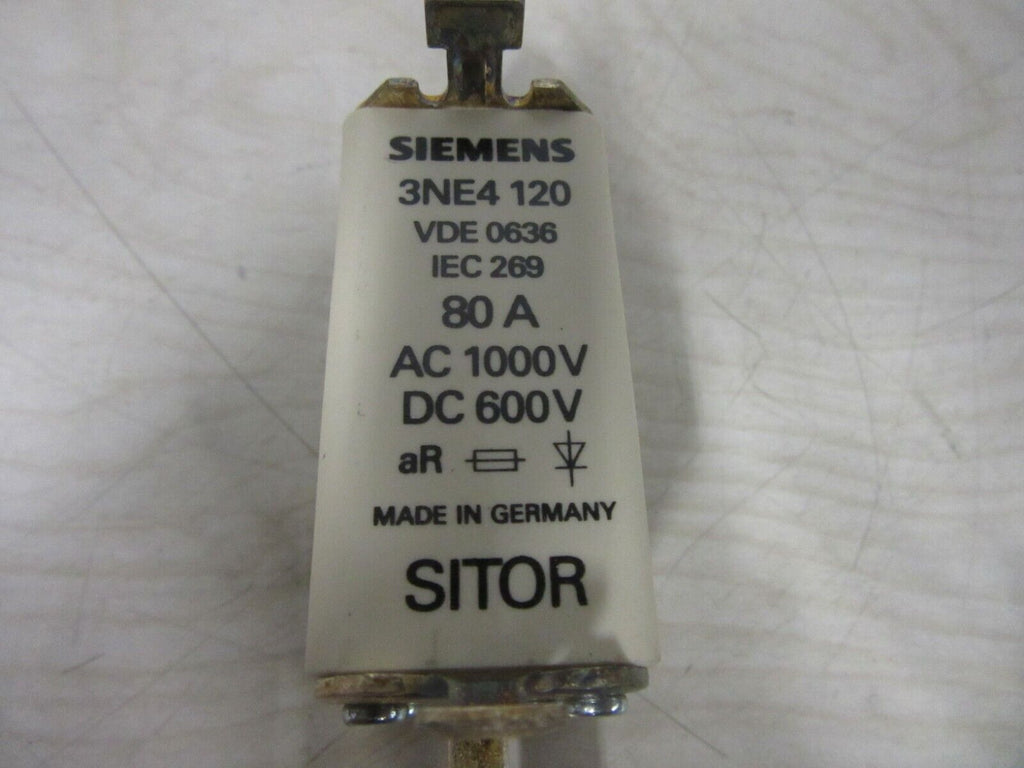Siemens HLS-Sicherungseinsatz  fuse-link 3x 3NE4120 80A