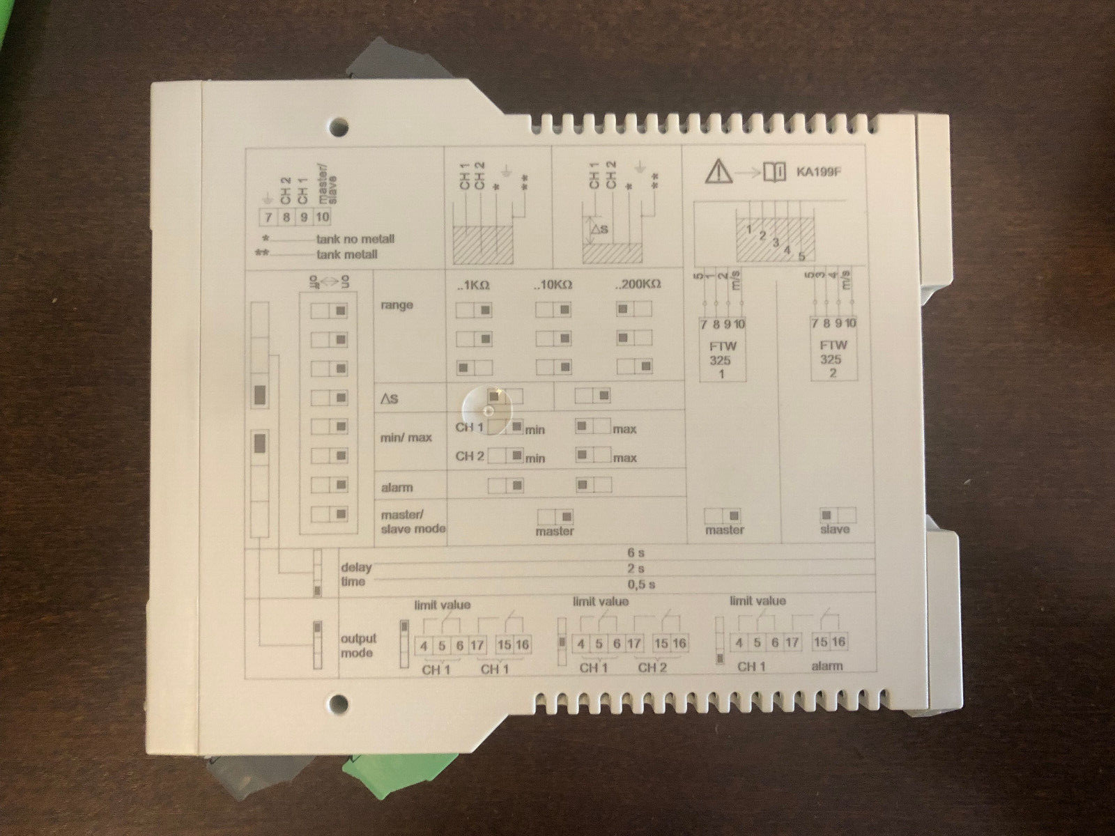 Endress+Hauser Nivotester FTW325-A2A1A