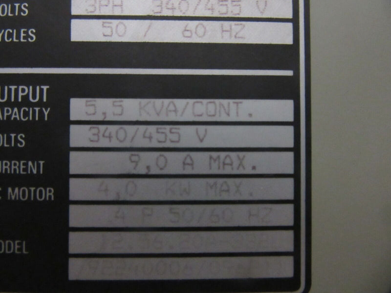 KEB Electronic Combivert 12.56.20A-338L 5,5KVA Frequenzumrichter