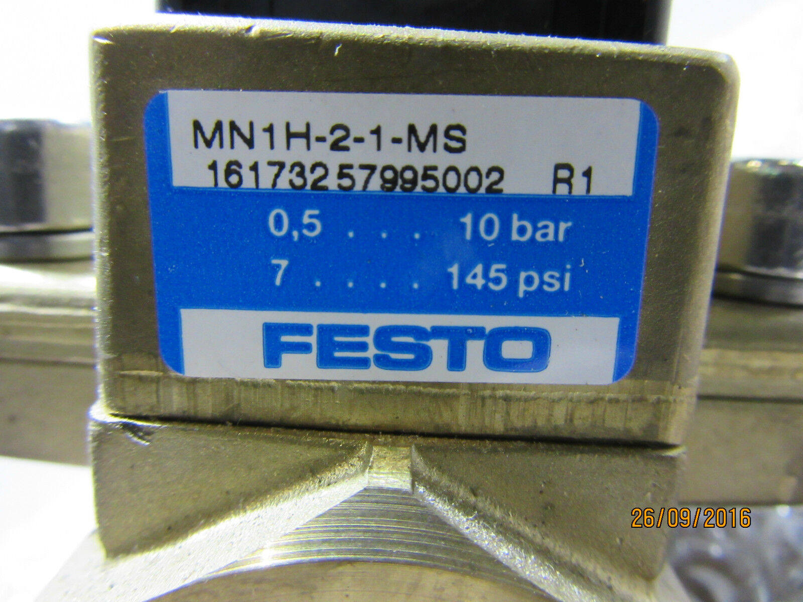 FESTO MN1H-2-1-MS 0.5...10 bar - UNBENUTZT/UNUSED -