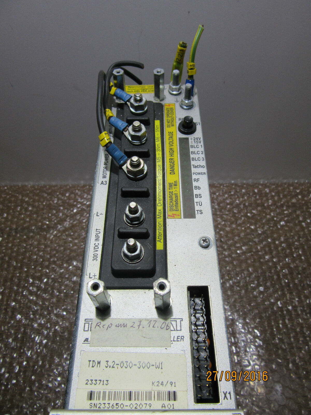 INDRAMAT TDM 3.2-030-300-W1 - used -