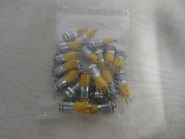 EAO 17-220352 Leuchtmelder -20pieces- 14mm LED 10mm 24VDC gelb