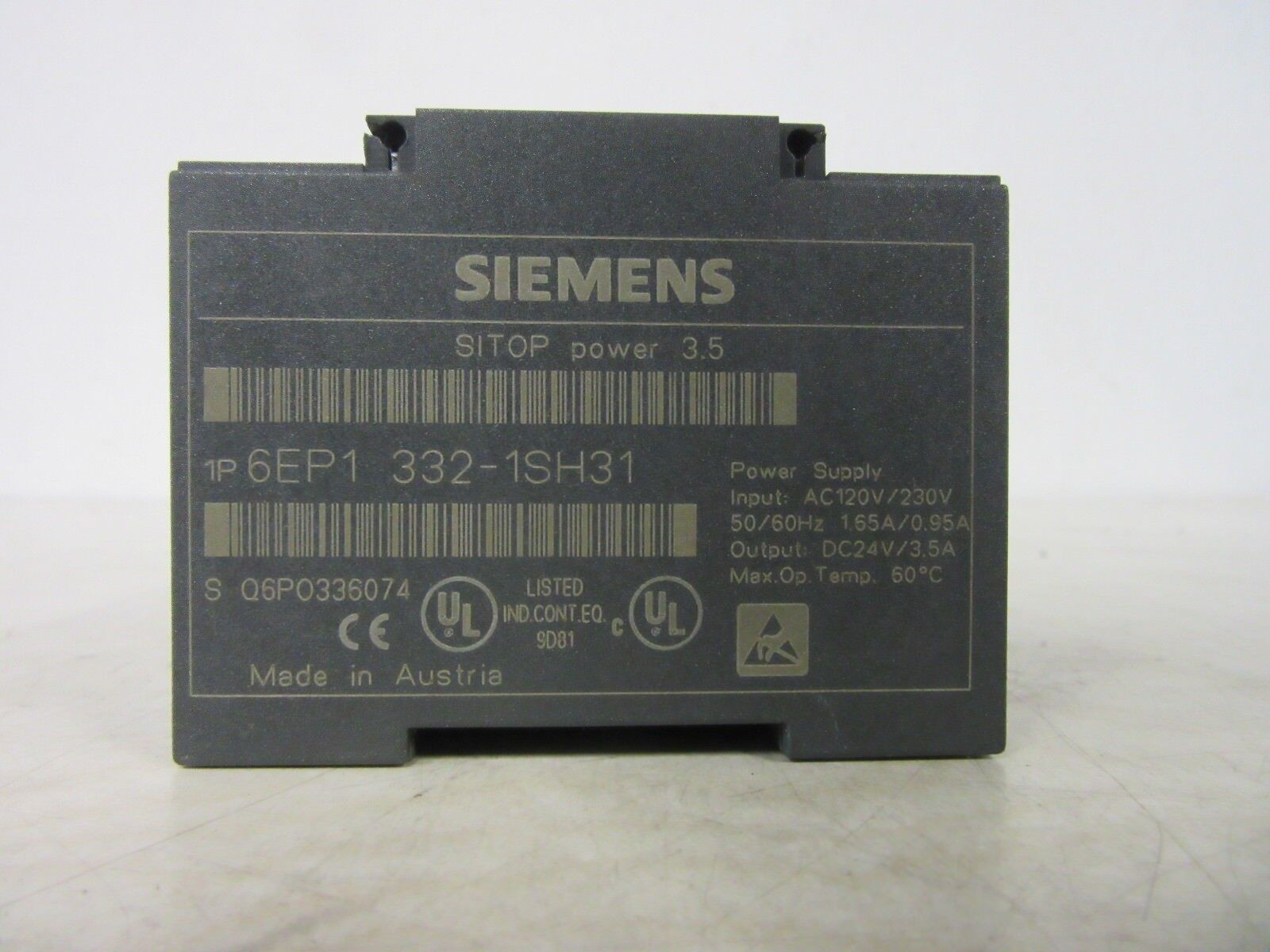 Siemens Sitop power 3.5 6EP1332-1SH31 -used-
